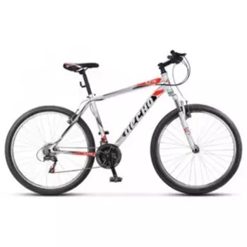 Велосипед 27,5" Десна-2710 V, F010, цвет серебристый/красный, размер 21''