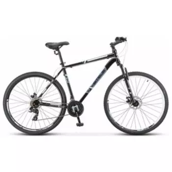 Велосипед 27,5" Stels Navigator-700 MD, F020, цвет черный/белый, размер 17,5"