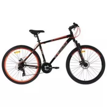 Велосипед 27,5" Stels Navigator-700 MD, F020, цвет черный/красный, размер рамы 21"