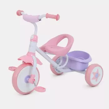 Велосипед трёхколёсный детский Rant Basic Champ, цвет розовый