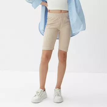 Велосипедки детские MINAKU: Casual Collection KIDS, жемчужные, рост 104 см