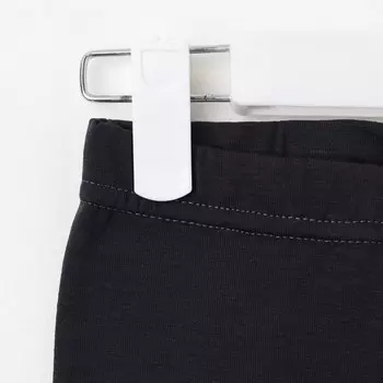 Велосипедки для девочки, цвет тёмно-серый, рост 86-92 см