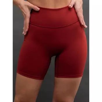 Велосипедки спортивные женские, размер XL, цвет бордовый