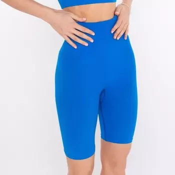 Велосипедки женские, цвет ярко-синий, размер 46 (L)