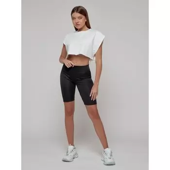 Велосипедки женские, размер 40, цвет чёрный