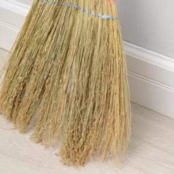 Веник «Сорго», 2-х прошивной, стандарт, 310 г