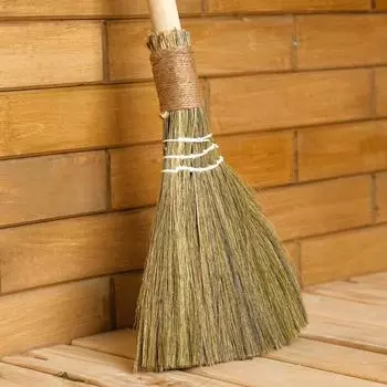 Веник с деревянной ручкой, 60 см, бамбук