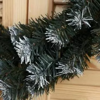 Венок новогодний d=45 см «Классический белоснежный»