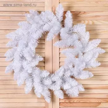 Венок новогодний d=70 см, «Max Christmas. Антарктида», с шариками и бантами