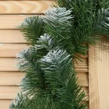 Венок "Рождественский" Белоснежный 35 см