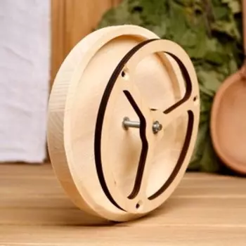 Вентиляционный клапан, d=125 м, деревянный, «Добропаровъ»