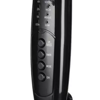 Вентилятор Lex LXFC8321, напольный, 50 Вт, 3 режима, пульт ДУ, чёрный