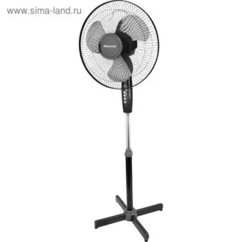 Вентилятор Maxwell MW-3546 BK, 35 Вт, функция наклона корпуса, черный