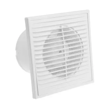 Вентилятор вытяжной AURAMAX В 4S С, 150110 мм, d=100 мм, 220 В, 14 Вт, 35 дБ, обр. клапан