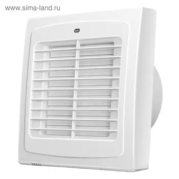 Вентилятор вытяжной BLAUBERG Auto 125, d=125, 220-240 В, малошумный, 35 Дб, белый
