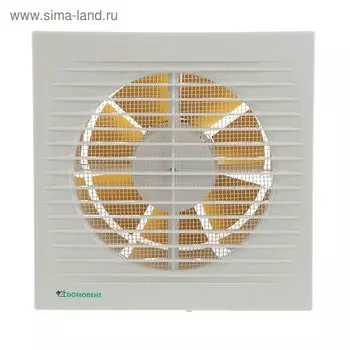 Вентилятор вытяжной "Домовент" 150 С, d=150 мм, 220-240 В, белый
