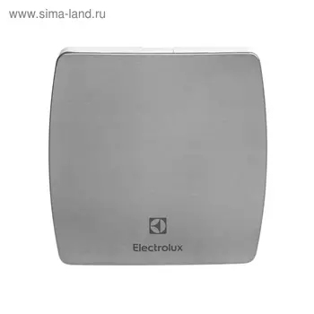 Вентилятор вытяжной Electrolux Argentum EAFA-100, d=100 мм, 15 Вт, 100 м3/час, 33 дБ, серый