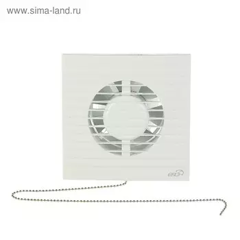 Вентилятор вытяжной ERA E 100-02, 160160 мм, d=100 мм