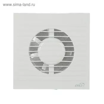 Вентилятор вытяжной ERA E 100 S С, 160x160 мм, d=100 мм