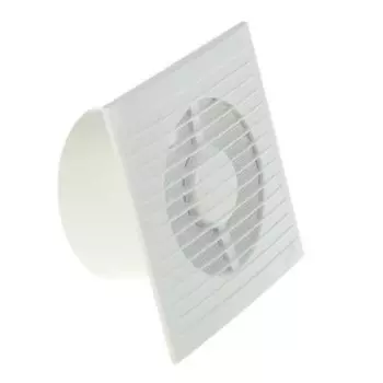 Вентилятор вытяжной ERA E 125 S, 180x180 мм, d=125 мм, 220240 В