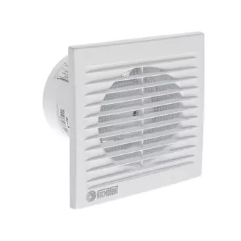 Вентилятор вытяжной "КосмоВент" В100, d=100 мм, 10 Вт, 40 дБ, 105 м/ч, без выключателя