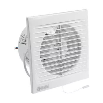 Вентилятор вытяжной "КосмоВент" В125ВК, d=125 мм, 12 Вт, 40 дБ, 188 м/ч, с выключателем