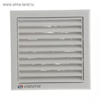 Вентилятор вытяжной VENTS 100 К, d=100 мм, 220-240В, белый