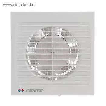 Вентилятор вытяжной VENTS 100 С, d=100 мм, цвет белый