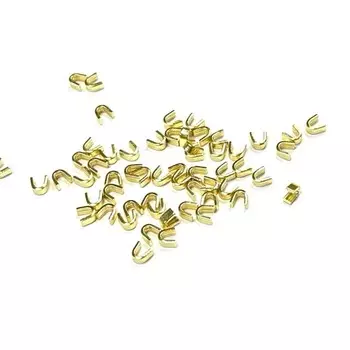 Верхний зажим тип 5, цвет золото, 1 кг