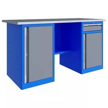 Верстак Верстакофф 125215, PRF 161.78.1, без экрана, тумбы Р7 Р8, 4 полки, один ящик, 1.6 м 957046