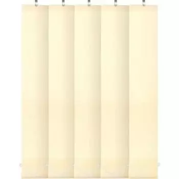 Вертикальные жалюзи «Лайн», 120 х 180 см, управление к механизму, цвет бежевый