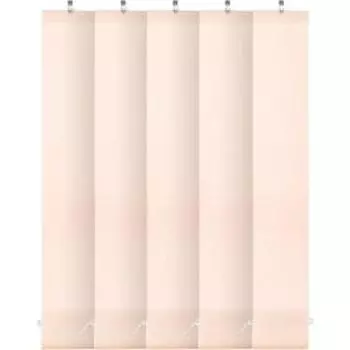 Вертикальные жалюзи «Лайн», 120 х 180 см, управление к механизму, цвет розовый