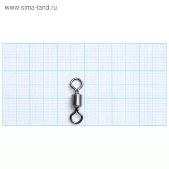 Вертлюг Rolling Swivel №2, 40 кг, 6 шт.