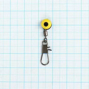 Вертлюг с застёжкой Волжанка пластик 125 № M, 5 шт