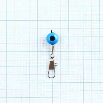 Вертлюг с застёжкой Волжанка пластик 125 № S, 5 шт