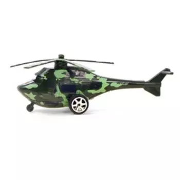 Вертолёт инерционный, цвета МИКС