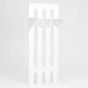 Вешалка 580х332х1400, Белая