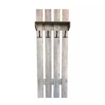 Вешалка «Грейвуд», 600 250 1694 мм, цвет пайн бетон тёмный