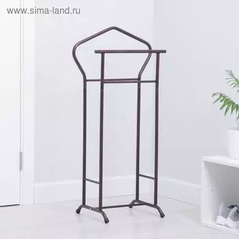 Вешалка костюмная, 3734104 см, медный антик