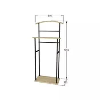 Вешалка костюмная Элдридж Loft, 500х250х1050, дуб сонома