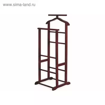 Вешалка костюмная В 9Н, 385х380х1070, Махагон