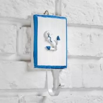 Вешалка "Морской стиль" 1 крючок 17*9см , микс