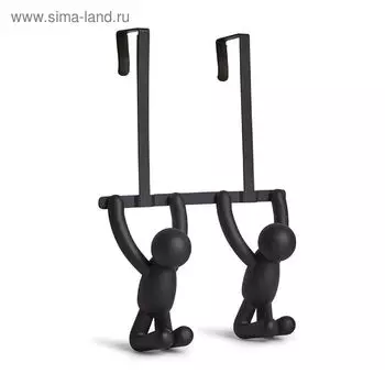 Вешалка надверная Buddy, чёрная