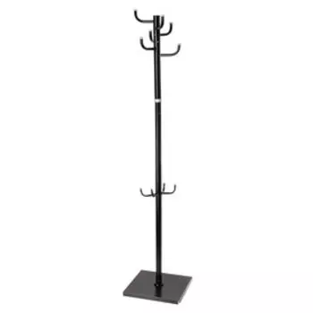 Вешалка напольная 37×37×180,5 см "Мажор", цвет чёрный