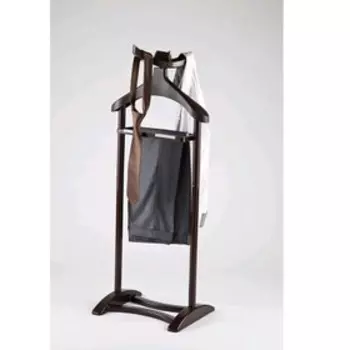 Вешалка напольная для одежды, 36 х 44 х 126 см, чёрная