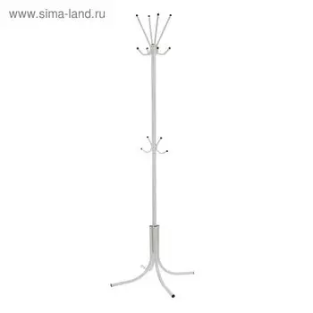 Вешалка напольная Доляна, цвет белый