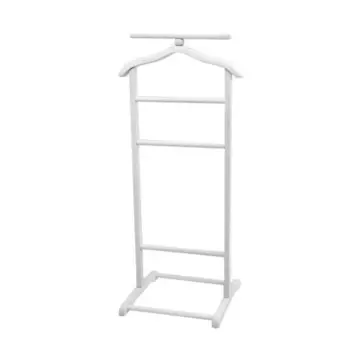 Вешалка напольная костюмная В 6Н, 370x350x1070, белый