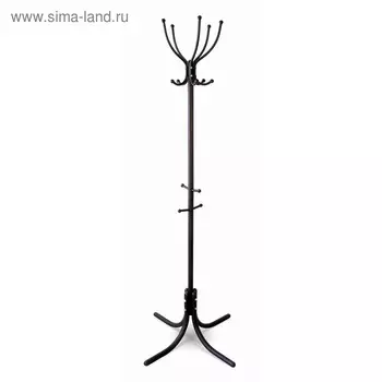 Вешалка напольная М 10, 700х700х1780, Черный