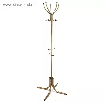 Вешалка напольная М 10, 700х700х1780, Золото