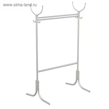 Вешалка напольная М 13, 1090х740х1790, Металлик